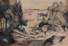 Landscape in Provence - click here to see an enlargement